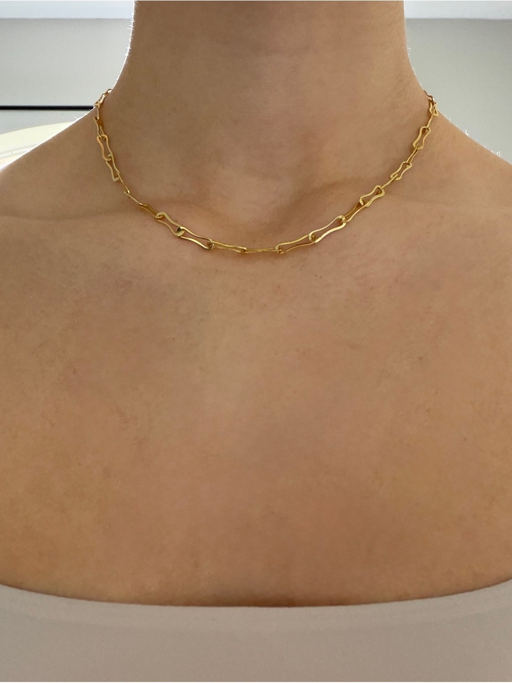 Nordstrom Gold-Tone Link Chain Necklace